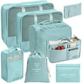 thumbnail image 4 of Ensemble de Sacs de Voyage de 7 Cubes d'Emballage Organisateurs d'Emballage pour Bagages pour Accessoires de Voyage, 4 of 7