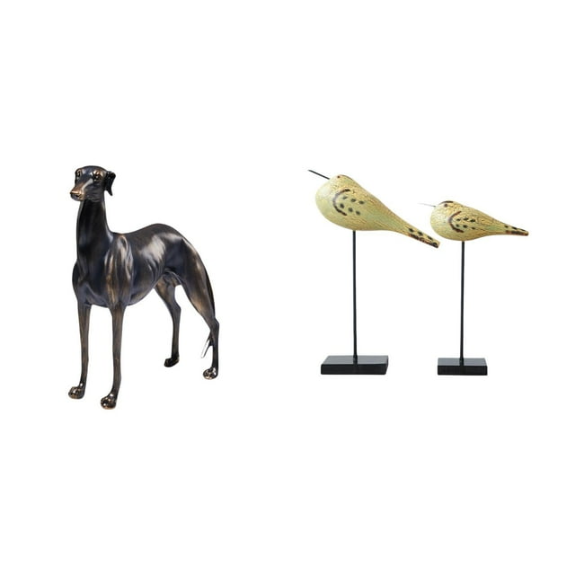 Figura De Pájaro De Resina Y Madera Con Forma De Animal, Estatua, Escultura, Decoración Moderna Para El Hogar, Mesa, Centro De Mesa, Escritorio, Sala De Estar, Hotel, Dormitorio, Entrada