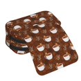 thumbnail image 4 of Sikiie Sloths Need More Coffee Print Flip Double-layer Pencil Case, All-purpose Stationery Bag for Study and Office, Zipper Design, Unisex, 4 of 7