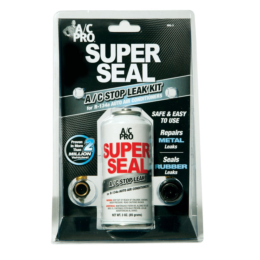 A/C Pro Super Seal A/C Stop Leak Kit, 3 Oz.