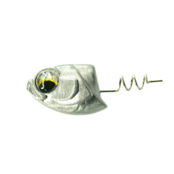 6th Sense – Treble Head Line-Thru Jig Head for Swimbaits, Screw Lock Line Through Design for Treble Hooks
