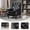 Black PU, variant on 32" Pu Leather Single Sofa Couch, Sillones Para Domitorio Single Sofa with Wood Frame, Butacas Para Sala Sofa With Foam Fill For Lounge Space, Black PU