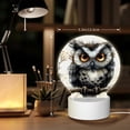 thumbnail image 6 of Balery Whimsical Owl On Branch Pattern Acrylic Night Light Gift with 3 Color ModesTouch-Sensitive LED Lamp Perfect Gift for Mother's Day, Birthday, or Christmas, 6 of 9