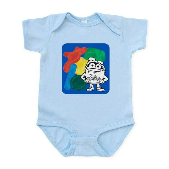 CafePress - Play Doh Can Splatter Body Suit - Baby Light Bodysuit, Size Newborn - 24 Months