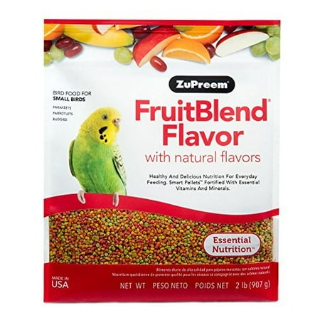 ZuPreem AvianMaintenance FruitBlend Bird Diet for Small Birds (2 lbs.)