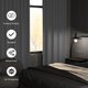 thumbnail image 3 of Cortinas Blackout Blancas Grisáceas, Juego de 2 Paneles de 52 x 96 Pulgadas, Cortinas Térmicas Aislantes Que Oscurecen la Habitación para Recámara y Sala de Estar, Protección de Privacidad y Reducció, 3 of 7