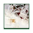 thumbnail image 3 of Lojalitet - Juego de 5 copos de nieve grandes con purpurina blanca, 12" de diámetro, adornos colgantes decorativos navideños, decoración para ventanas, decoraciones invernales para exteriores$Copos, 3 of 6