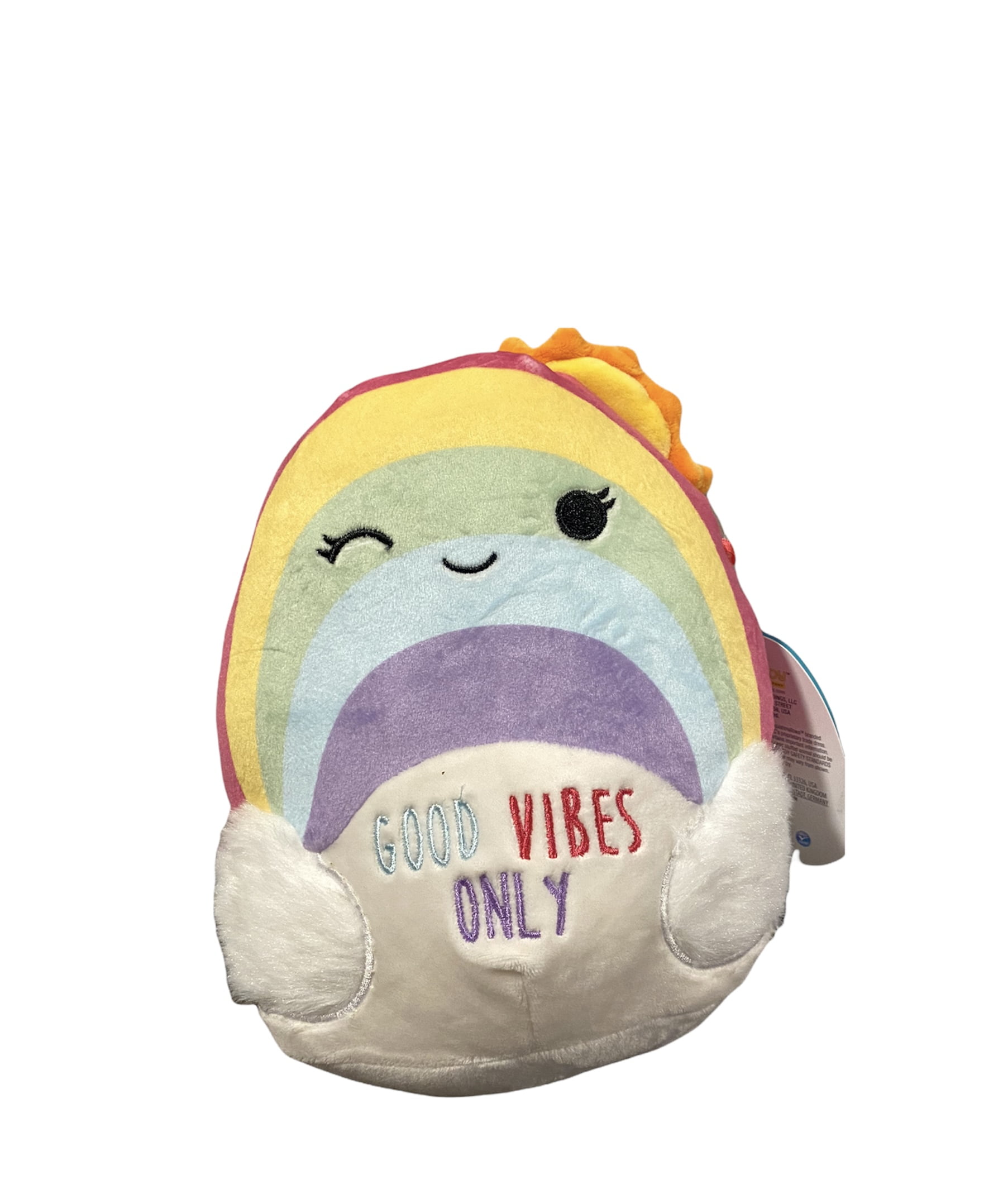Squishmallows Official Kellytoy Plush 8" Sunshine "Good Vibes Only