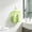Green, variant on MTBLYS Bathroom Hanging Organizer Multi-Functional Rotating Storage Bag Wall Mounted Shower Caddy Hollow Out Breathable Design 8.6X11.8 Inches