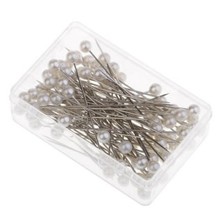  Yuxung 1000 Pcs Bouquet Pins for Flowers 1.5 Inch Straight Pins  Diamond Pins for Flower Bouquet Crystal Corsage Pins Flower Boutonnier Pins  for Wedding Bridal Hair Accessories Jewelry DIY Crafts Decor