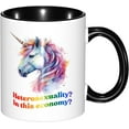thumbnail image 2 of Pride Mouth Lgbt Flag Coffee Mug Funny Novelty Ceramic Tea Cup Microwave Safe 11oz Office And Home Ideal Cup For Men Women, 2 of 8