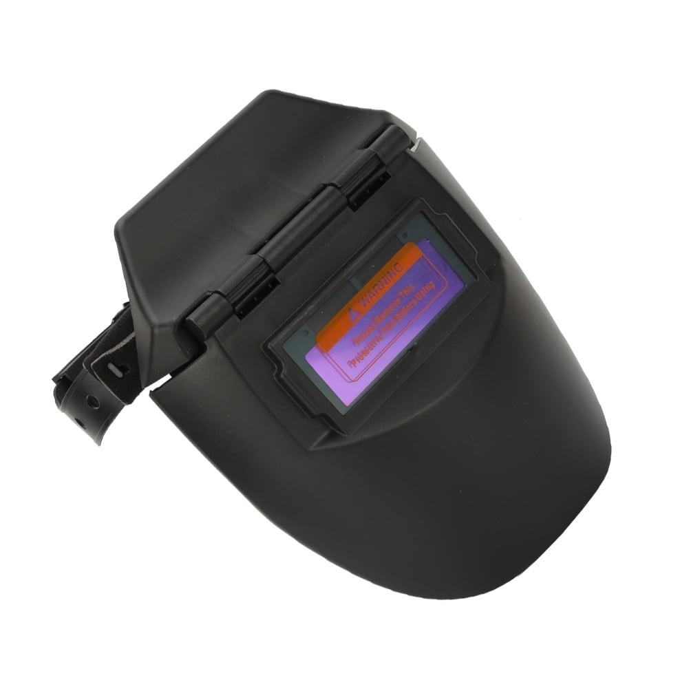 M Buder Solar Auto Darkening Photoelectric Welding Mask Face Shield Half Helmet Black (9.84 in / 25 cm)
