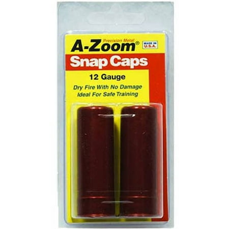 A-Zoom Snap Caps, 12 Gauge, 2pk