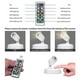 thumbnail image 2 of Wireless Spot Lights Battery Operated Accent Lights Indoor Dimmable LED Spotlight Anywhere Rotatable Wall Light(2 Pack), 2 of 5