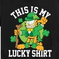 thumbnail image 3 of Garfield - This Is My Lucky Shirt - Toddler And Youth Short Sleeve Graphic T-Shirt, 3 of 5