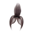 thumbnail image 1 of Flequillo con clip para mujer, postizo lateral, línea de cabello sintético invisible con patillas Estilo B, 1 of 9