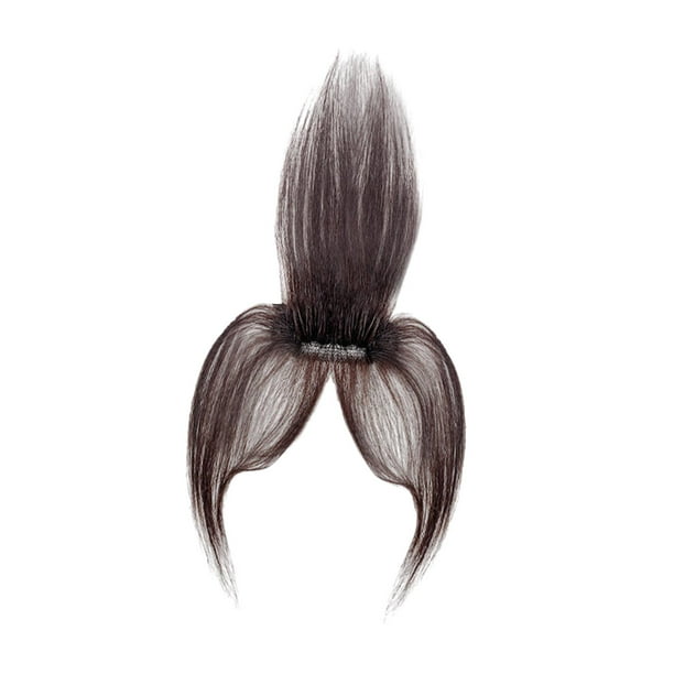 Extensión de cabello con flequillo con clip, accesorio invisible para el cabello lateral, flequillo para la frente Estilo B
