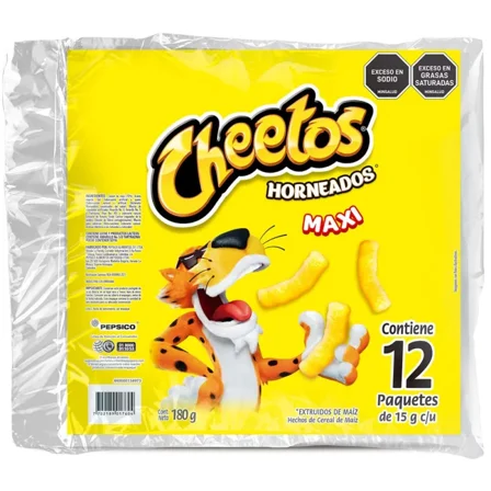 Cheetos Corn Puffs Horneados de Maíz 180g (Pack of 12) – Imported from Colombia