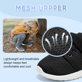 thumbnail image 3 of Toddler Boys Shoes Boys' Trail Running Sneakers Girls Athletic Tennis Shoes for Fall,School Black/White 8 M US Toddler, 3 of 6