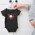 thumbnail image 5 of Retro Betty Boop Cartoon Head Roses Bodysuit Jumper Girls Infant Baby Brisco Brands NB, 5 of 6