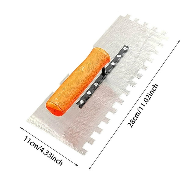 JJKBVCLO Notched For Plastering And Masonry Work With Comfortable Grip And Durable Construction