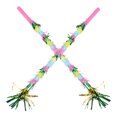thumbnail image 1 of OUNONA 2Pcs Multicolored Pinata Beating Sticks for Party Game Supplies and Birthday Festive Events, 1 of 7