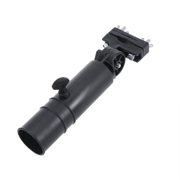 KONTONTY Umbrella Stand Rack for Golf Cart Accessories Made of ABS Black Adjustable Angle Organizing Umbrellas 7.87 Inches