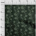 thumbnail image 2 of oneOone Cotton Poplin Twill Green Fabric Floral Diy Clothing Quilting Fabric Print Fabric By Yard 56 Inch Wide, 2 of 5