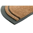 thumbnail image 2 of Imports Decor 722RBCM Rubber Back Coir Doormat  York Half-round, 2 of 2