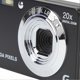 thumbnail image 2 of 4K 56MP Digital Camera, 2.7-inch, 20x Digital Zoom, Autofocus, Small Camera with Built-in Flash, Black, 2 of 3