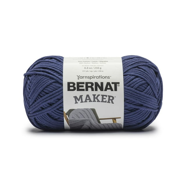 Bernat® Maker™ #5 Bulky Cotton fil, 8.8oz/250g 317 Yards