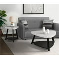 thumbnail image 4 of Bowery Hill Modern White Marble Top End Table in White Marble, 4 of 10