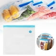 thumbnail image 1 of Yhuaoa Preserve Compact Vacuum Sealer Bags Vacuum Storage Bags Reusable Aluminum Foil Sealable Storage Bags 4 Size BPA-Free Vacuum Storage Bags with Sealing Clips(small) Vacuum Seal Bags Food(Small), 1 of 8