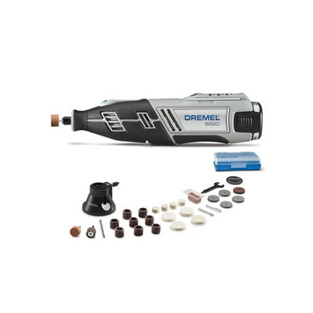 - Factory-Reconditioned Dremel 8220-DR-RT 12V Max Cordless Lithium-Ion Rotary Tool Kit with 1.5 Ah Battery Pack (Refurbished)