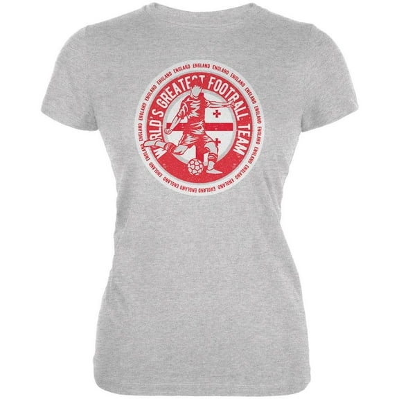 World Cup England Soccer World's Best Football Team Juniors Soft T Shirt