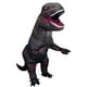thumbnail image 1 of Disfraz inflable de dinosaurio Piamif para adulto, T-Rex, negro, 1 of 7