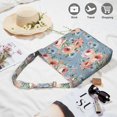 thumbnail image 2 of Canvas Crossbody Bag for Women and Men Lightweight Large Boho Tote Shoulder Bag Adjustable Strap Trippy Design Travel Work Casual Daypack, 2 of 5
