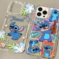 thumbnail image 2 of Lovely Disney Stitch Phone Case for Samsung Galaxy S24 Ultra S23 S22 S21 FE S20 Plus Note 20 10 Pro A34 A54 A33 A53 Clear Cover, 2 of 5