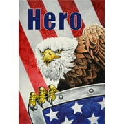 AKFOMEE Eagle Hero Flag 500 Pieces Jigsaw Puzzle Educational Games for Family Game