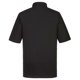 thumbnail image 2 of Portwest - Chaqueta de Chef Surrey de Manga Corta para Hombre (Negro), 2 of 2