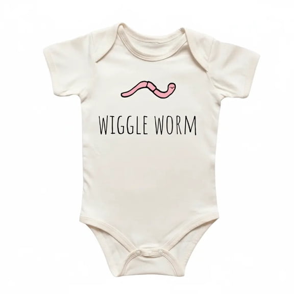 Wiggle Worm Newborn Baby Bodysuits