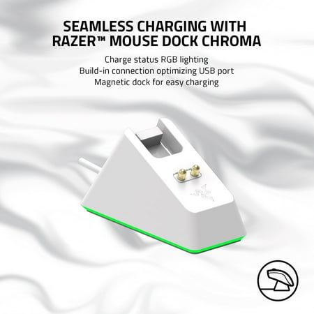 Razer - Viper Ultimate Ultralight Wireless Optical Gaming Mouse with Charging Dock - Mercury