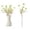 Green, variant on Yellow Flowers, Faux Silk Mini Chrysanthemum Stems, 1PC Fake Mums Artificial Flowers for DIY Wedding Centerpieces Arrangements and Floral Crafts