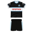 thumbnail image 5 of Camiseta de rugby para niños de local/visitante Cronulla Sharks 2024 personalizada, talla 16-26 (nombre y número personalizados impresos), 5 of 5