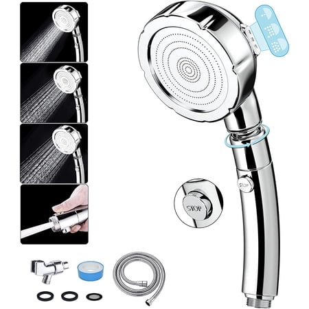Handheld Shower Head High Pressure - INAYA Detachable Shower Head with ...