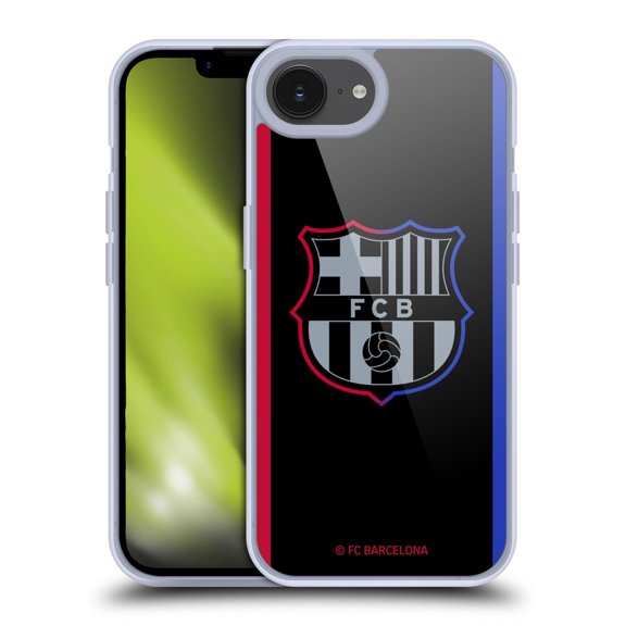 Head Case Designs FC Barcelona 2024/25 Crest Kit Away Soft Gel Case for Apple iPhone 16e
