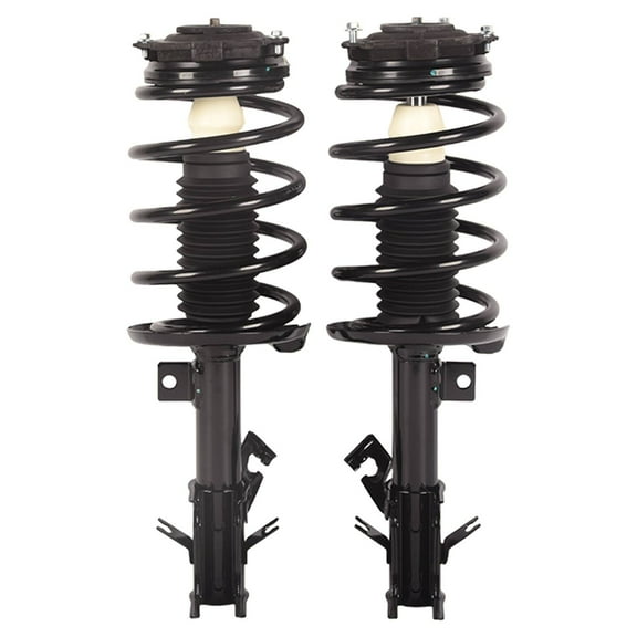 TOPAZ Front Left and Right Struts Shock Complete Assembly w/Coil Spring Replacement for Nissan Sentra 2007-2012 172378 172379 (Pack of 2)