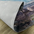 thumbnail image 5 of Ambesonne Eiffel Tower Place Mats Set of 4, View of Eiffel Tower, Standard Size, Pale Blue Brown, 5 of 6
