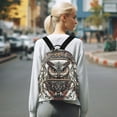 thumbnail image 7 of ALAZA Mandala Cool Owl Womens Travel Laptop Backpack Large Daypack Ladies Shoulder Bags M, 7 of 7