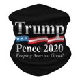 thumbnail image 2 of Trump 2020 - Mascarilla deportiva resistente al viento, bufanda mágica, bandana, pasamontañas (2) NikouMX Deportes, 2 of 8